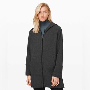 lululemon athletica Gray parka Hooded Jacket